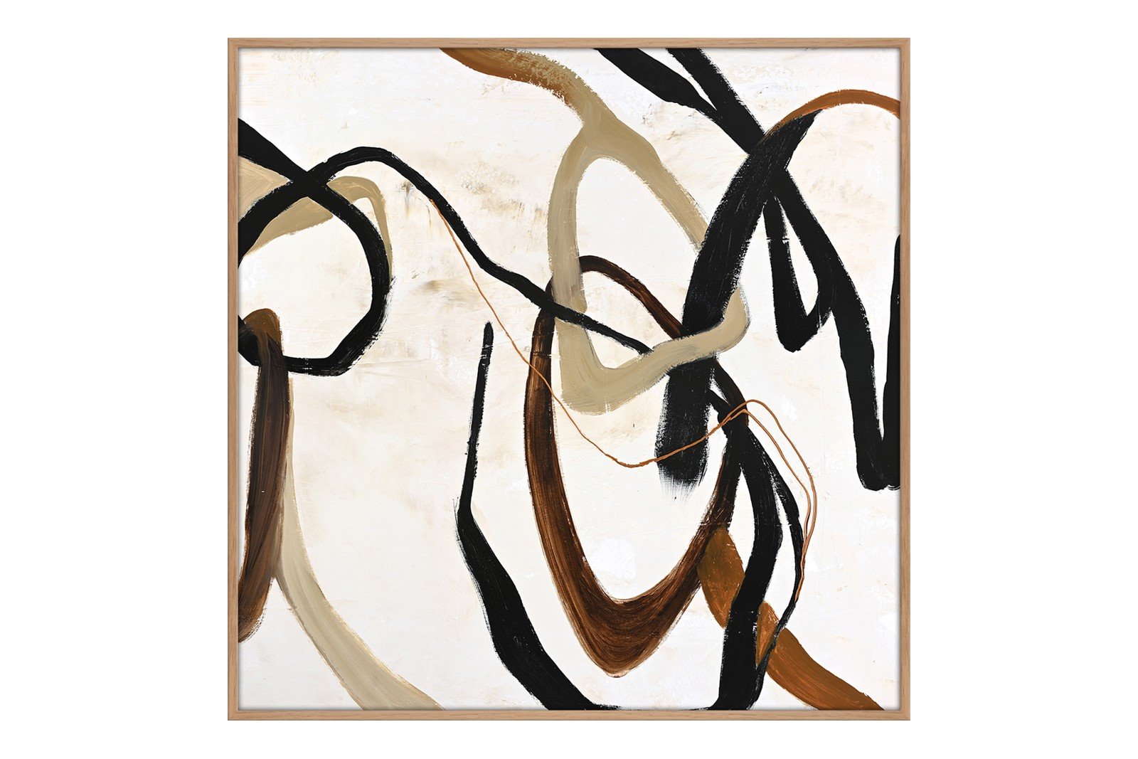 Once again 100x100 cm Oak Frame