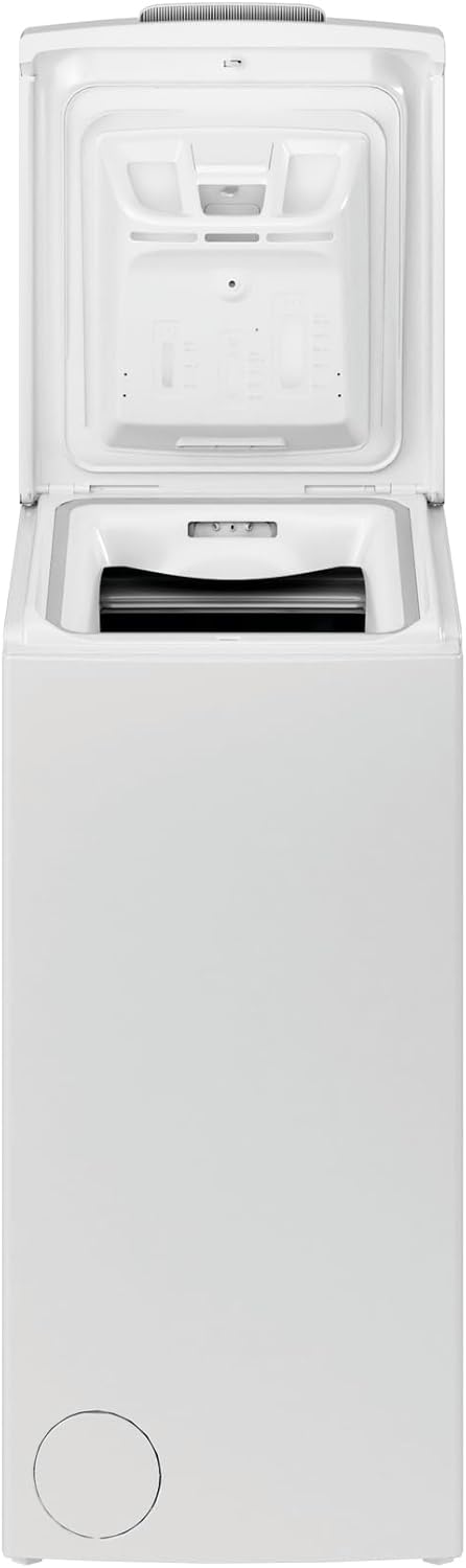 Privileg PWT C S6245E Waschmaschine Toplader/1200 UpM/6 kg/EEK C/Turn&Go Programm/Rapid Wash/Automatische Trommelpositionierung/Extra Spülen/Energy Saver/Mehrfachwasserschutz/Extra Waschen