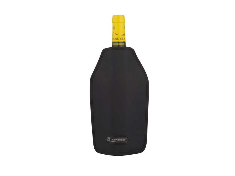Le Creuset Flaschenmanschette WA-126 Schwarz Weinkühler Manschette