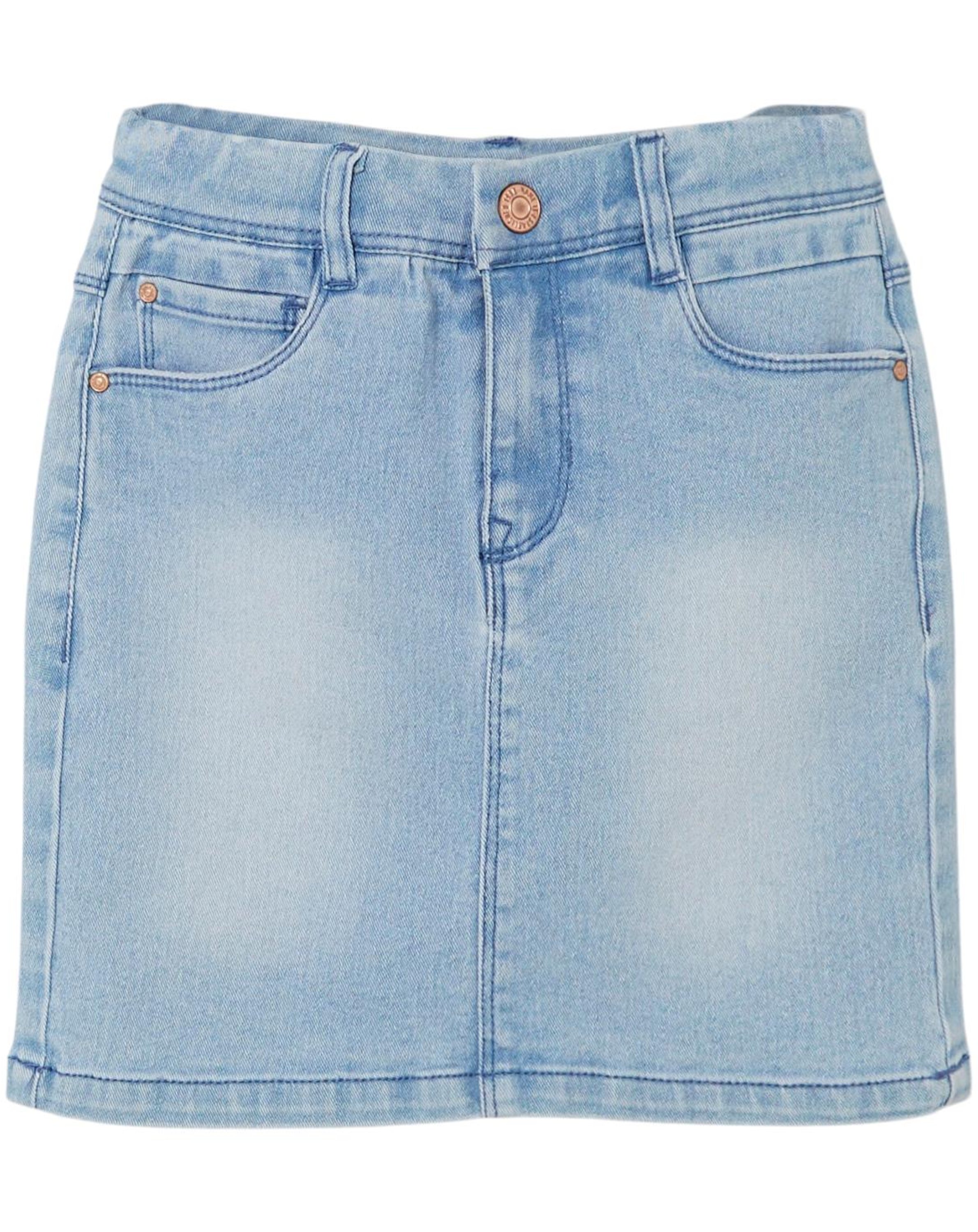 Jeansrock NKFSALLI DNMTAYA in light blue denim