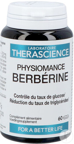 Physiomance (5) Berberine 60 Pièces