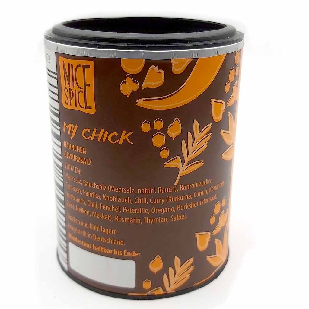 Nice Spice My Chick Hähnchen Gewürzsalz 60g MHD:30.6.25