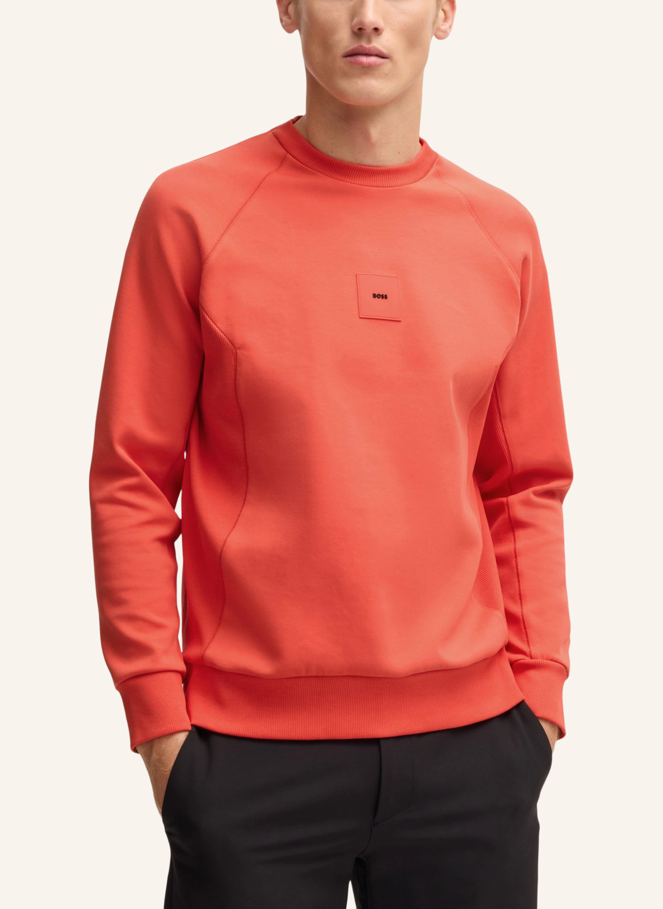 BOSS Sweatshirt SALBO RIB Regular Fit