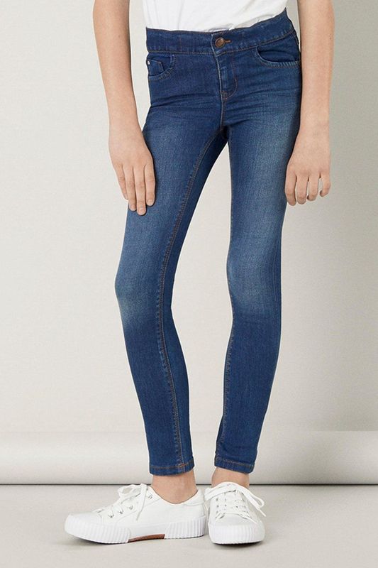 Name It Jeans Nkfpolly Skinny Jeans 1262-ta Noos 13208871 Medium Blue Denim Dames 8
