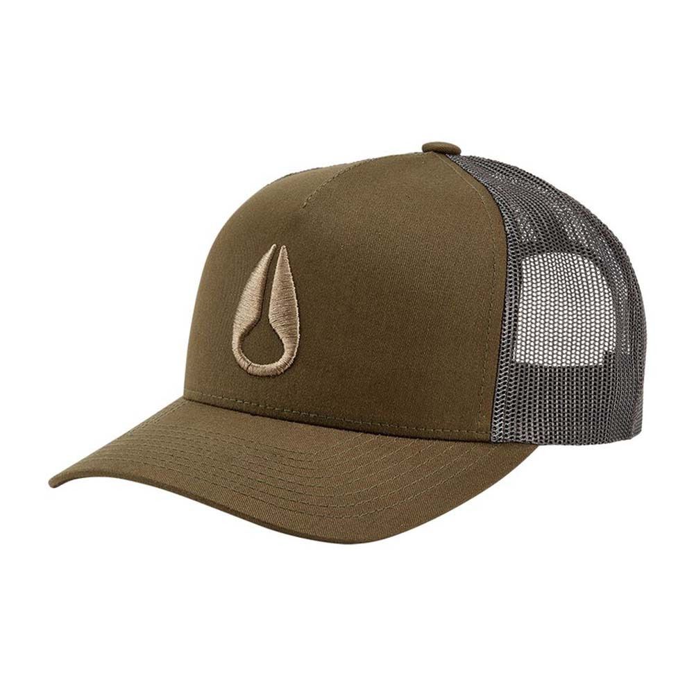 Nixon CAMIONNEUR ICONED - Casquette dark olive