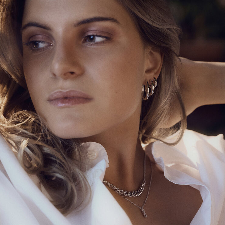 Sif Jakobs Jewellery CARRARA PIANURA GRANDE EARRINGS 925 sterling sølv