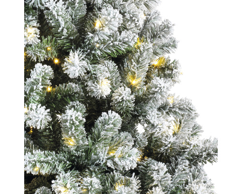Kunstkerstboom, dennenboom Lafiora Colorado, H 180 cm, groen en wit, inclusief boomversiering