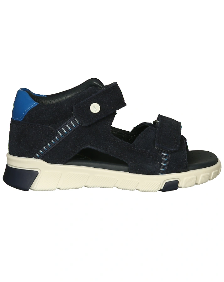 Lauflern-Sandalen MINI STRIDE in dunkelblau