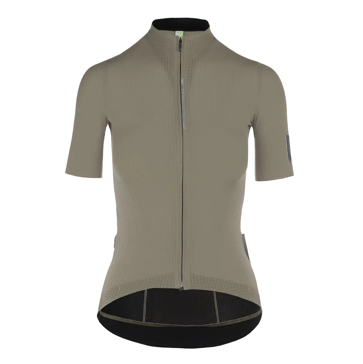 Q36.5 L1 Pinstripe PRO Fietsshirt Korte Mouwen Olijfgroen Dames