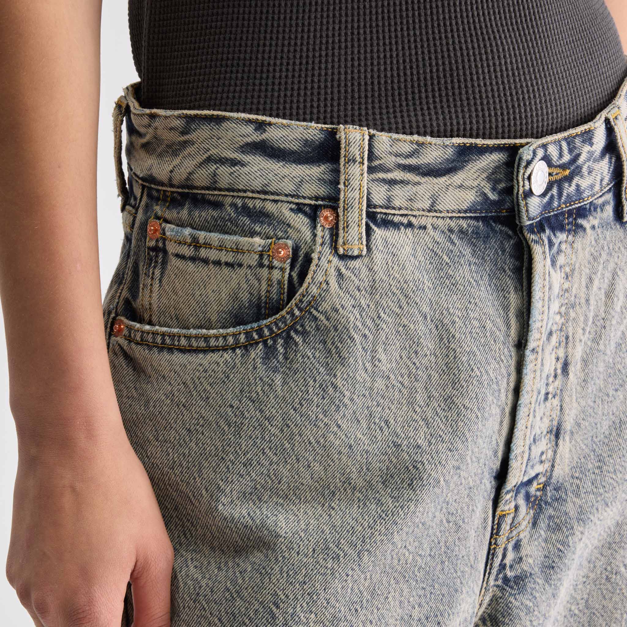 Adult Jeans 66/Paty61 Dirty Blue