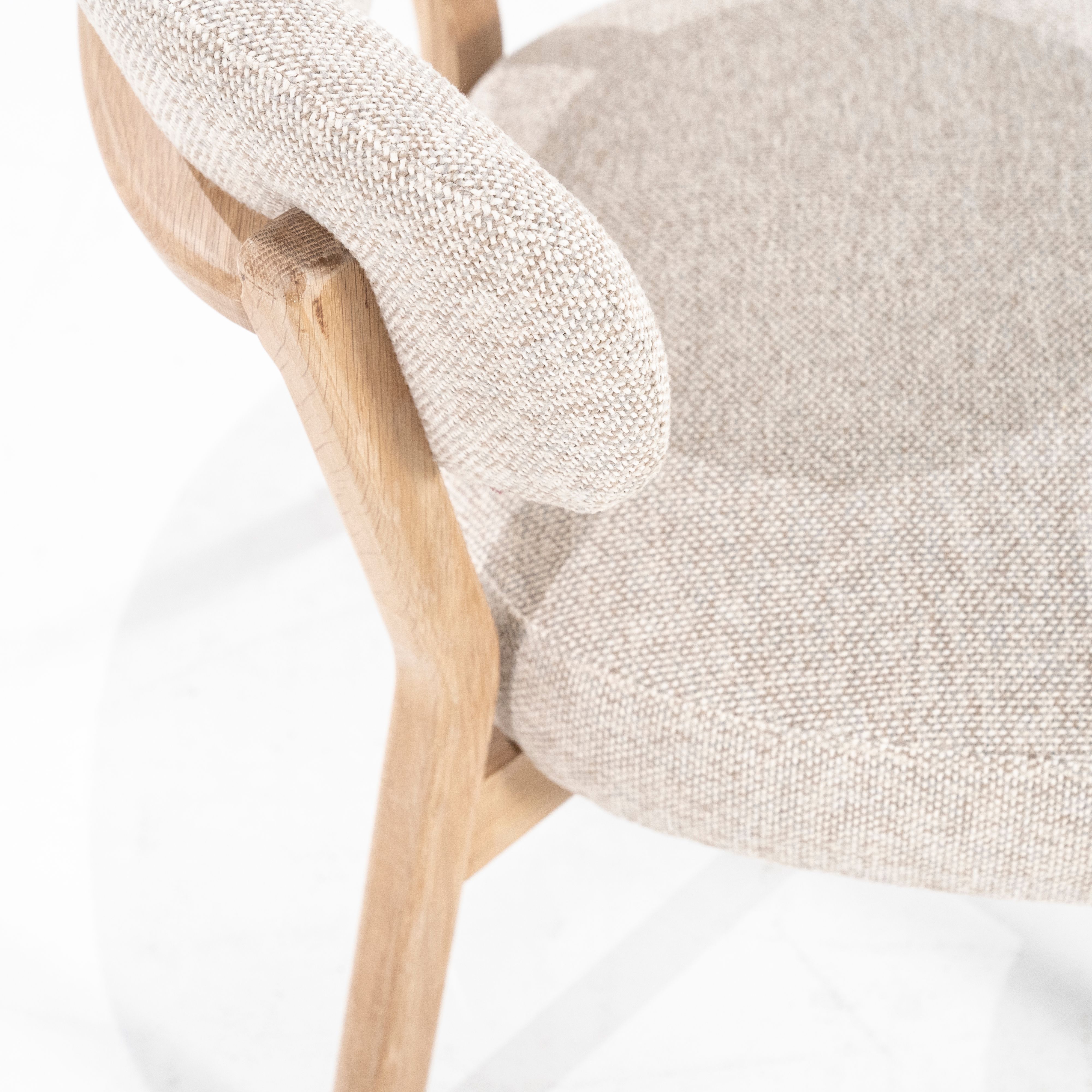 Fauteuil 96295 taupe Mikky B61 x D72.5 x H72 cm