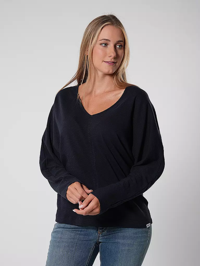PENN&INK Langarmshirt  dunkelblau