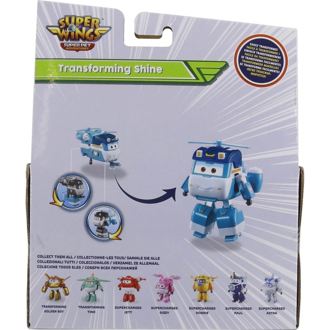 Super Wings - Transformining Shine Figur