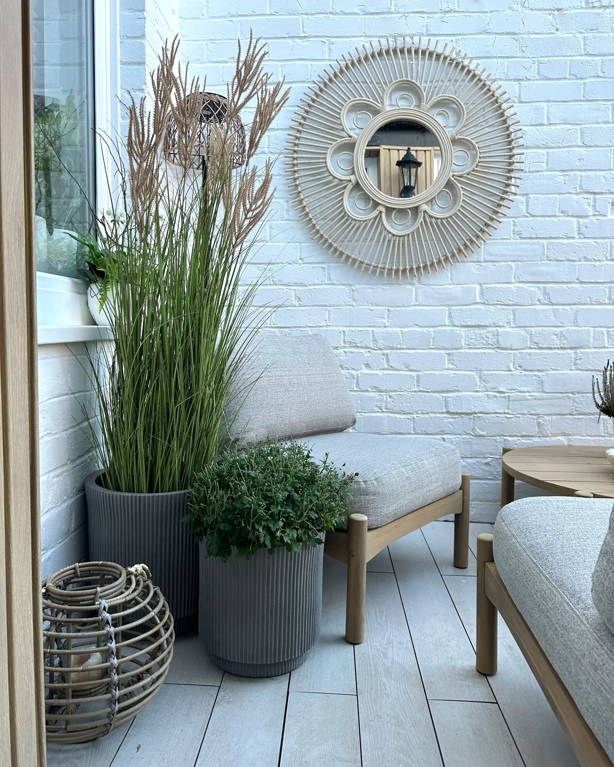 Bloempot DARIA 37 cm Taupe