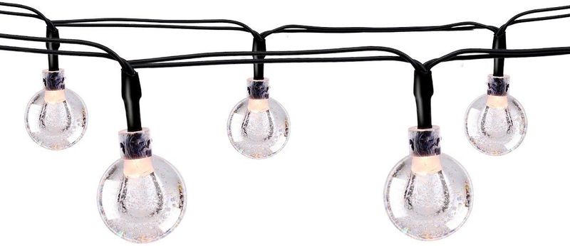 Grundig - MEGPR4860/007 Lichtsnoer - Zonne-energie - 6,9 Meter - 50 LED Bollen