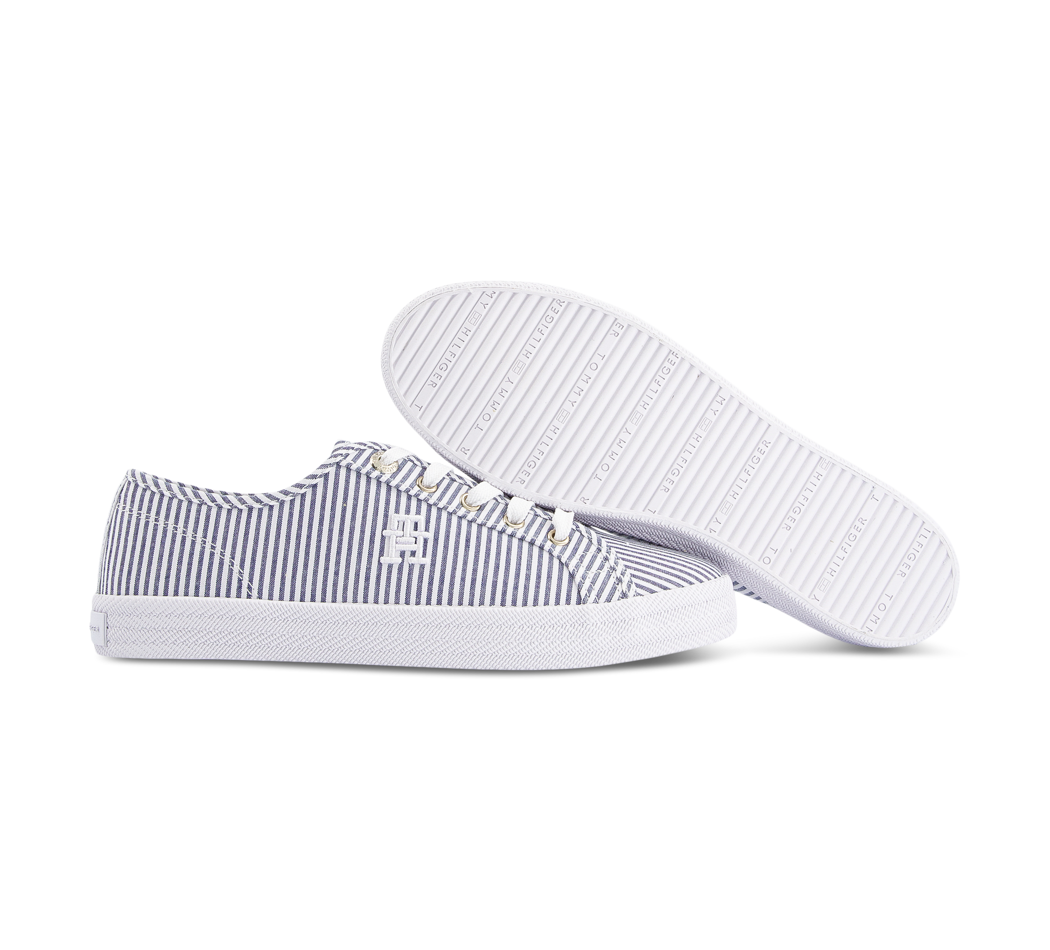 Tommy Hilfiger Essential Sneaker In Seersucke - Sneaker low
