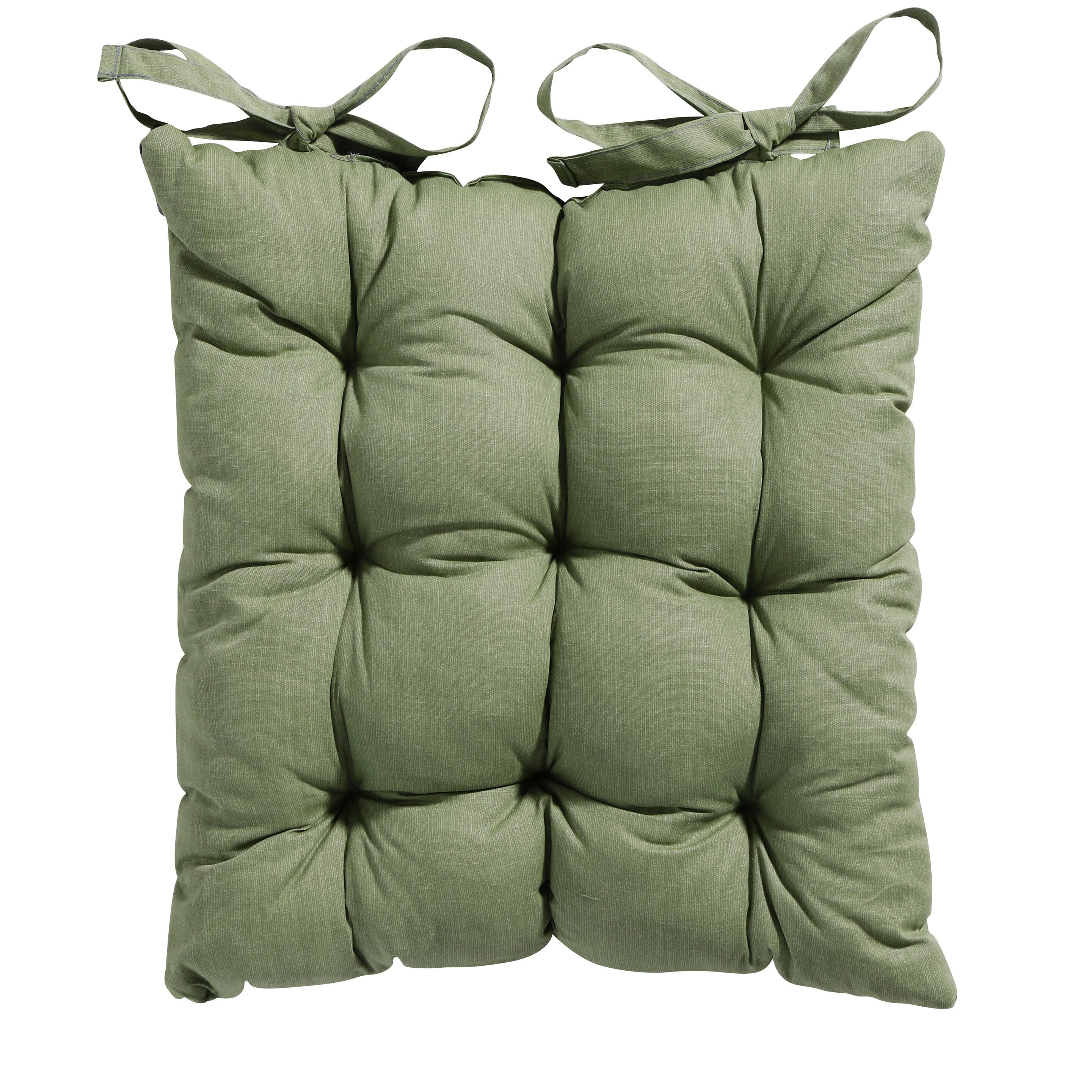 Madison Basic green Zitkussen - Set van 4