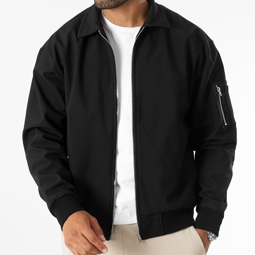 Veste Lifestyle Col Classique 0261 Noir