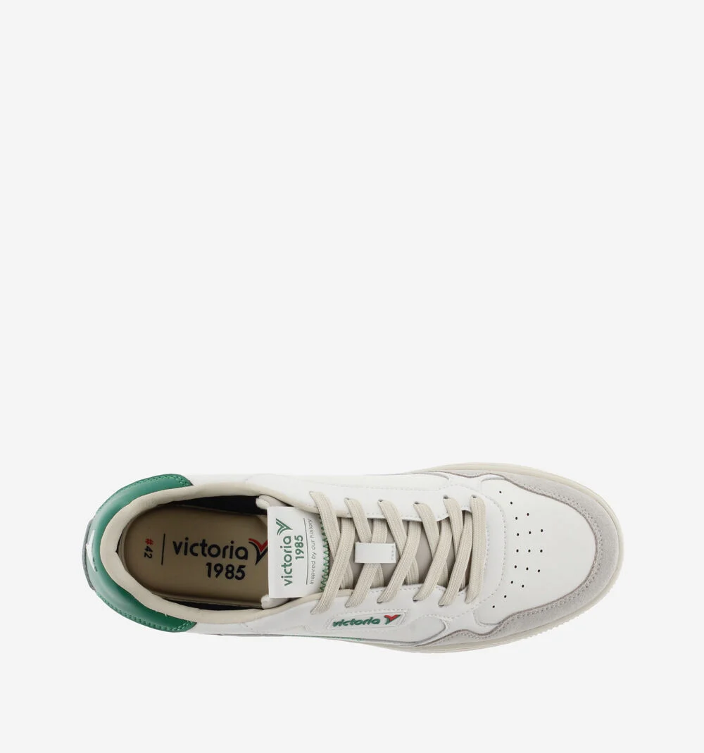 C80 RETRO CLASSIC Baskets rétro unisexes VERDE