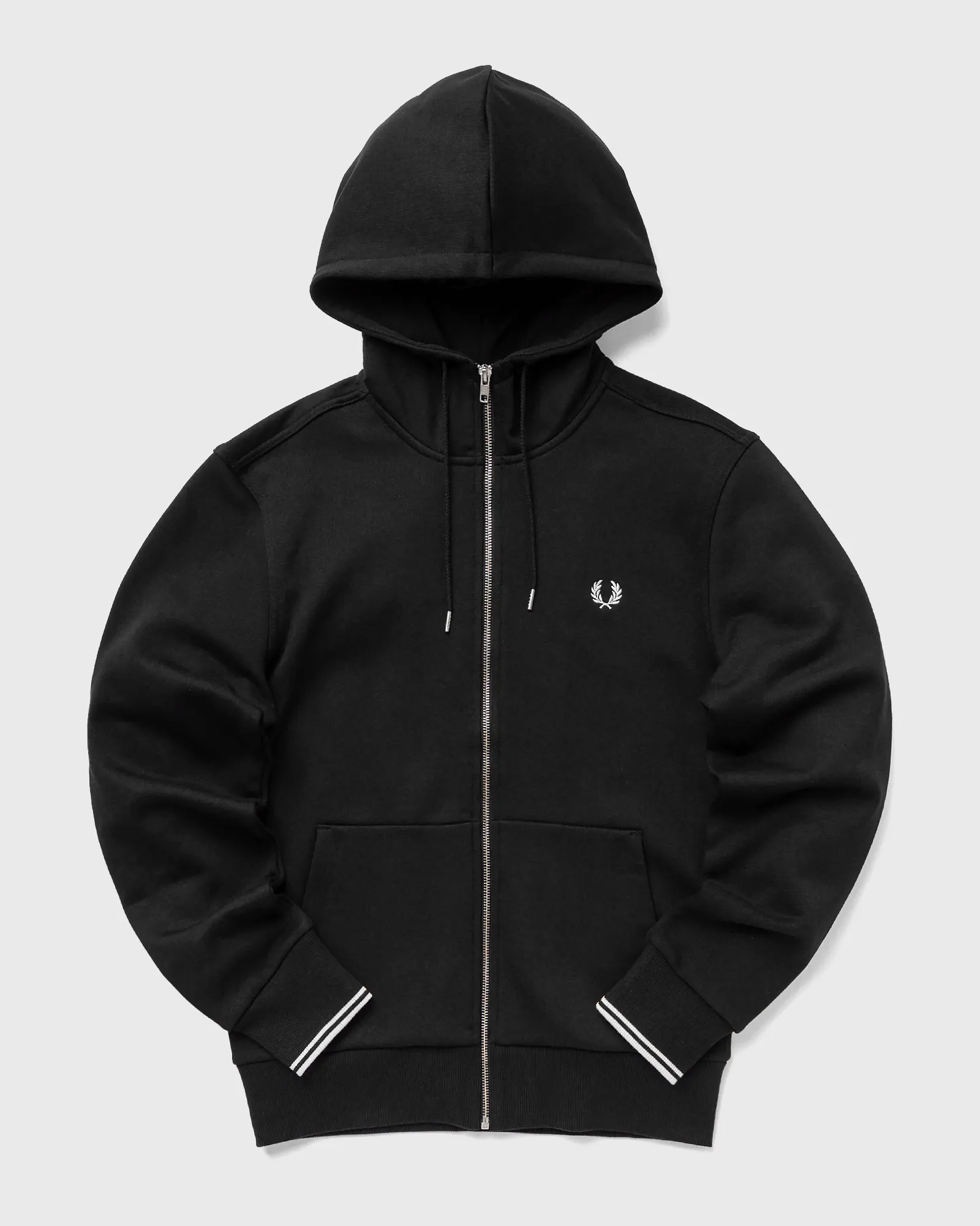 Fred Perry HOODED ZIP THROUGH SWEATSHIRT