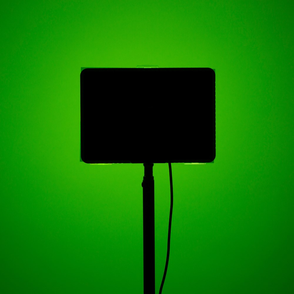 (185x130mm) Professionelles USB Video Selfie Licht LED Beleuchtung mit 9 Farbfilter   5 Stufen für YouTuber / Influencer