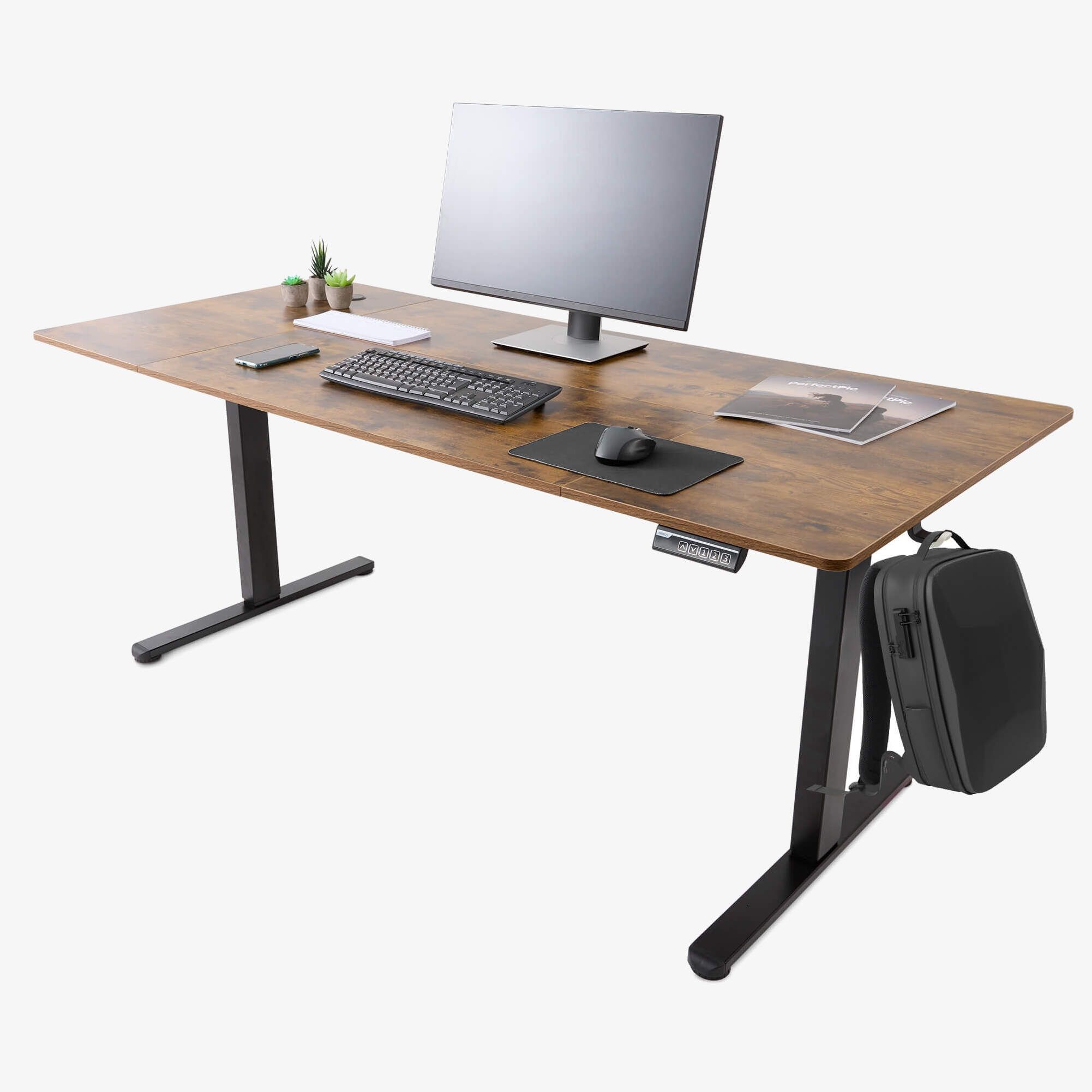 Höhenverstellbarer Schreibtisch 180 x 80 cm