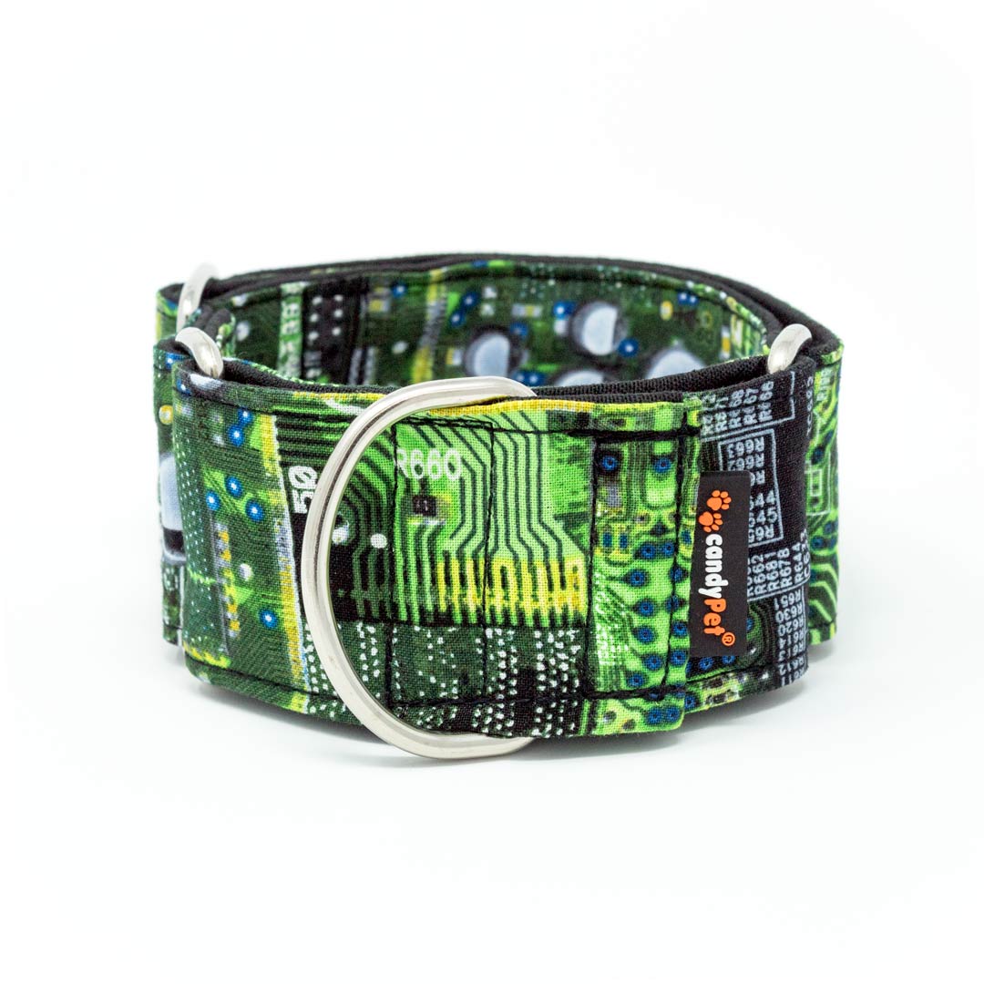 Coleira Martingale candyPet® para Cães - Modelo com Chip, EXTRA LARGA