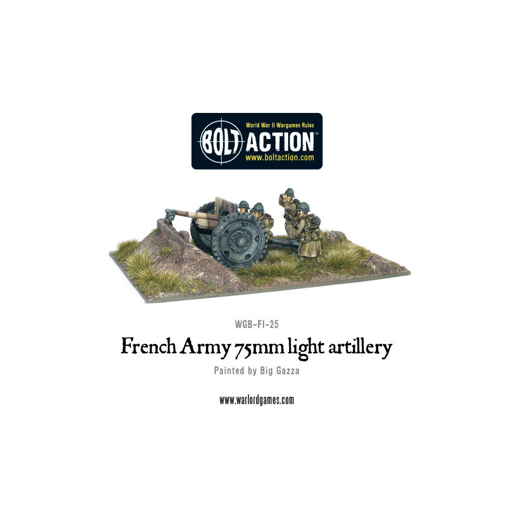 Bolt Action - French - 75mm Light Artillery