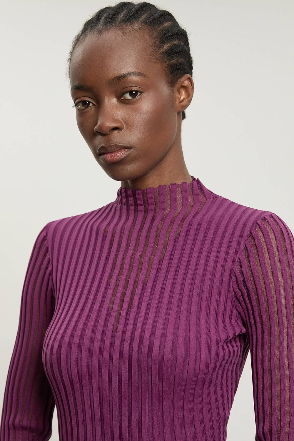 KarenMillen Haut Tricoté En Mélange De Viscose Filamentée