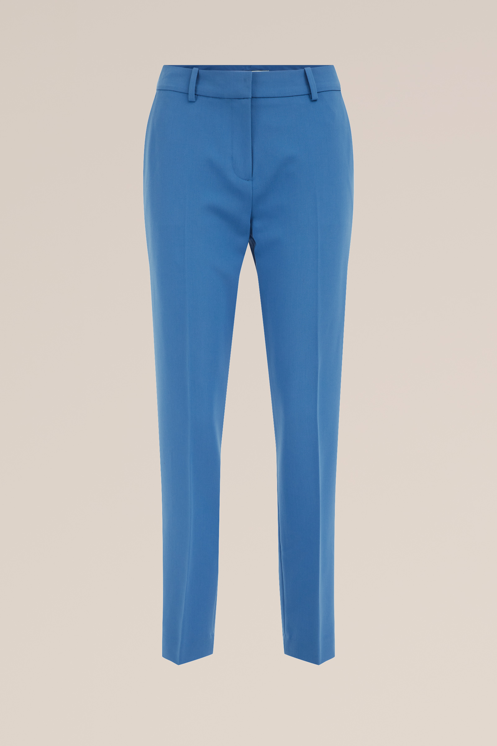 slim fit pantalon WE Fashion IJsblauw