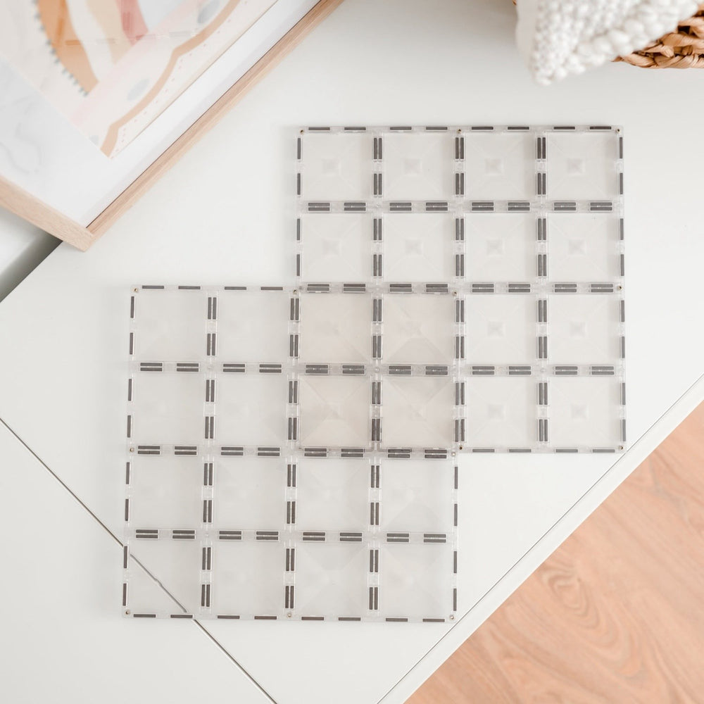 Køb Connetix Clear Base Plate Pak 2 Styks
