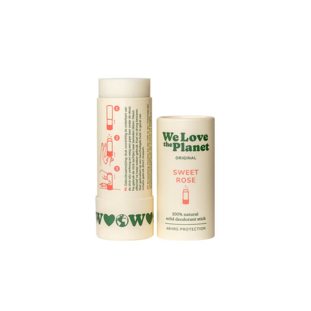 We Love The Planet Deodorant Stick – Sweet Rose (40 gr)