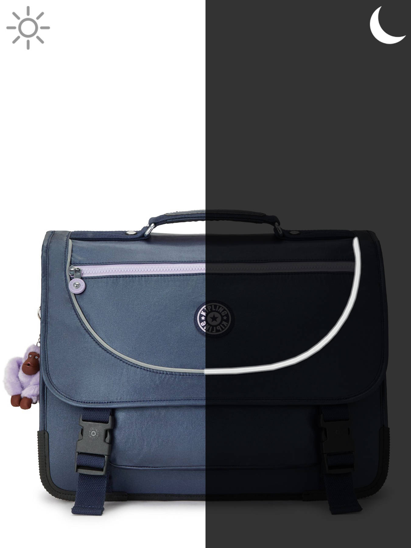 Cartable 2 compartiments KIPLING