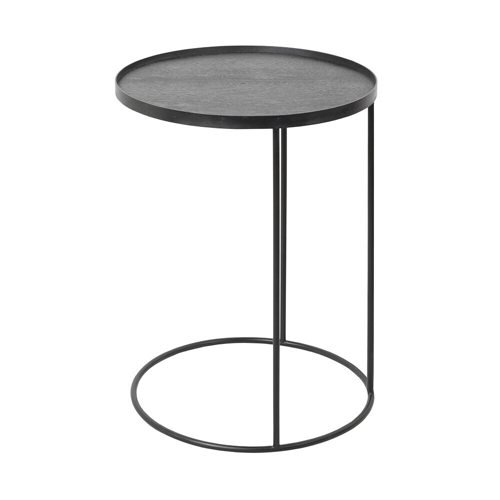 Ethnicraft - Round tray side table