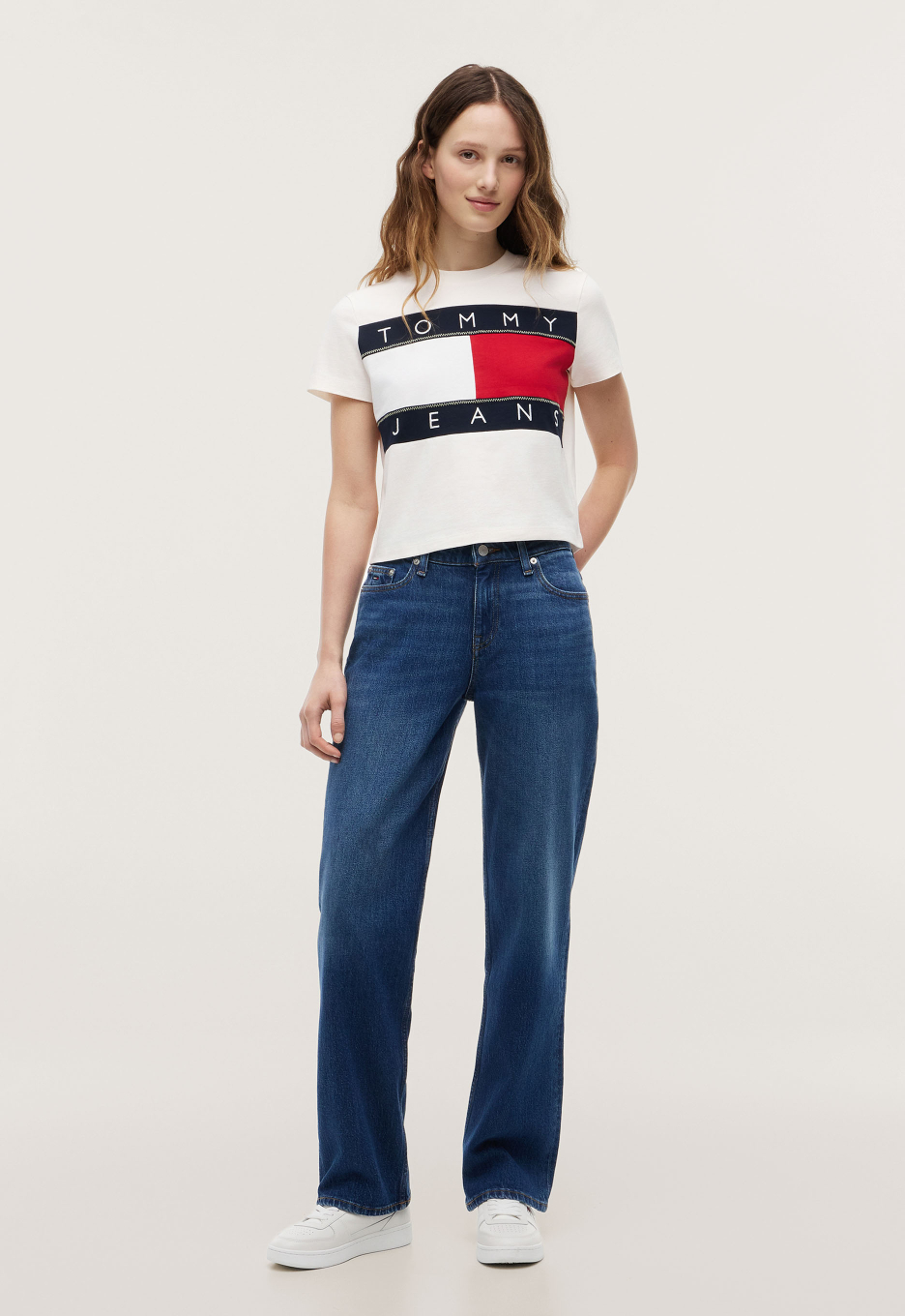 Tommy Jeans Flag T-shirt