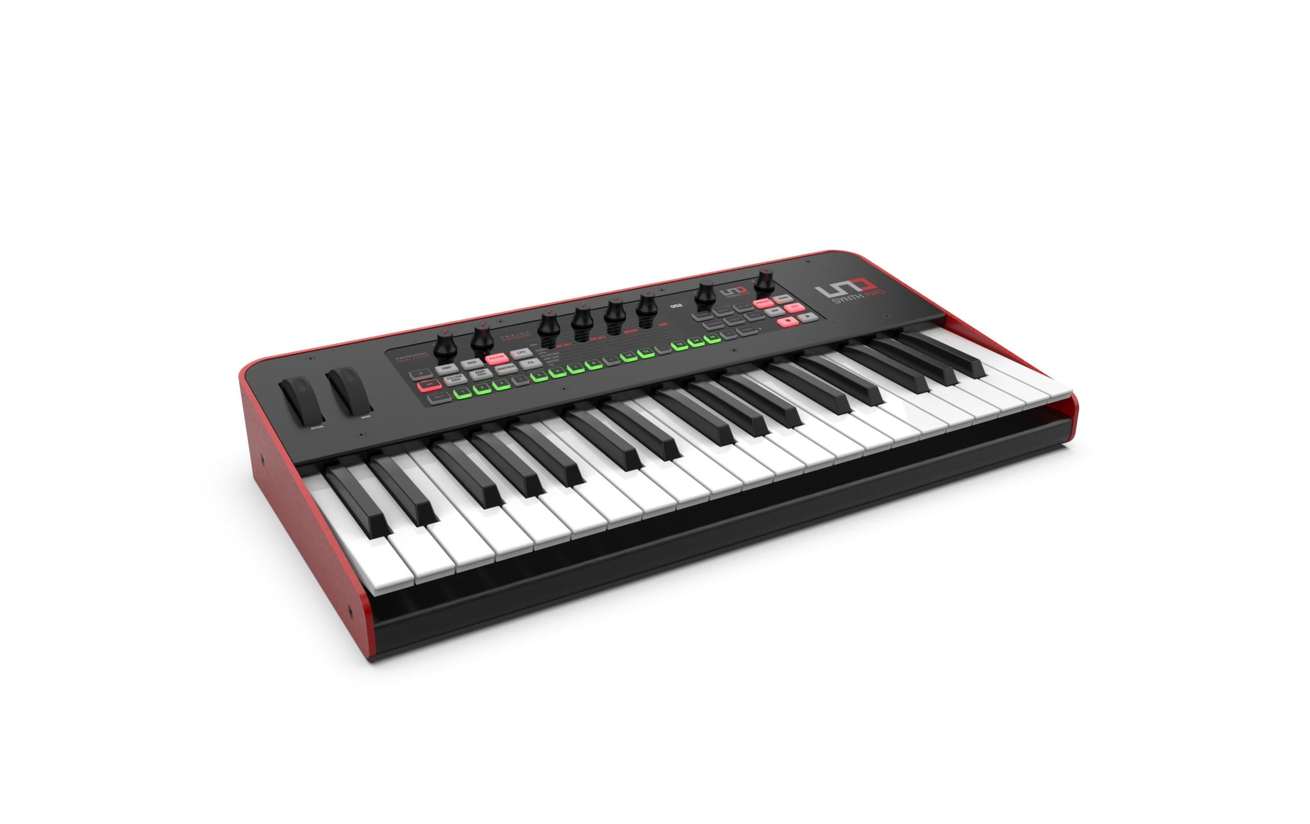 Synthesizer UNO Synth Pro<br>Klaviatur- kompaktes Metallgehäuse