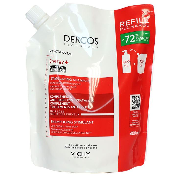 Eco-recharge shampoing Enegry+ stimulant 400ml