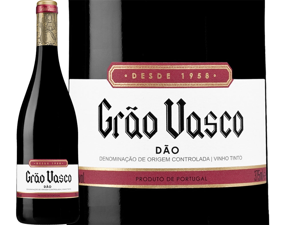 VINHO TINTO GRÃO VASCO 0.375L
