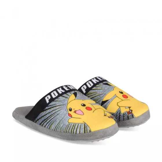 Chaussons garçon GRIS POKEMON