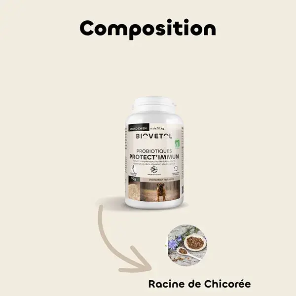 Biovetol - Poudre Protect'Immun Bio Grand Chien >10kg - 90g