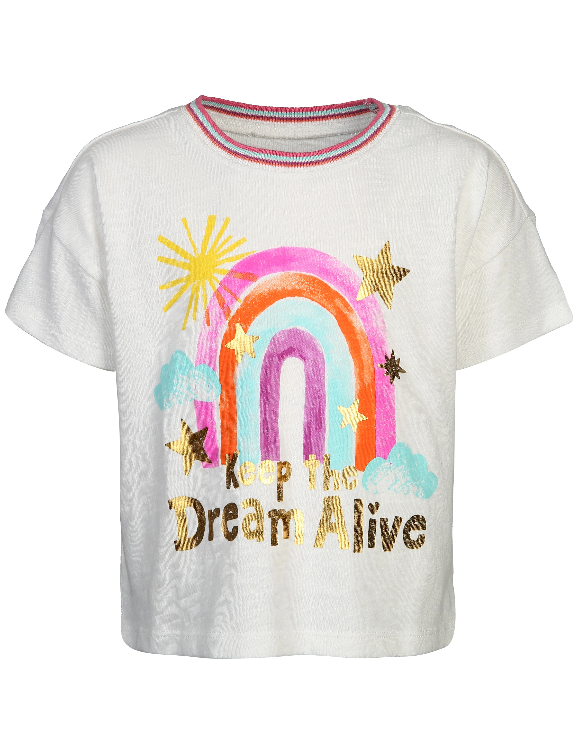 T-Shirt KEEP THE DREAM ALIVE in weiß