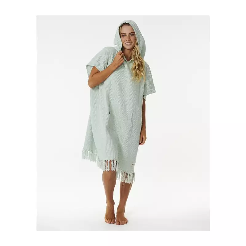 Poncho RIPCURL Stonewash Hood Towel Mint