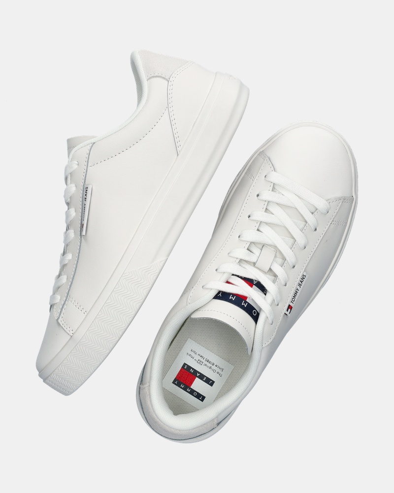 Tommy Jeans Cupsole Lage sneakers  - wit