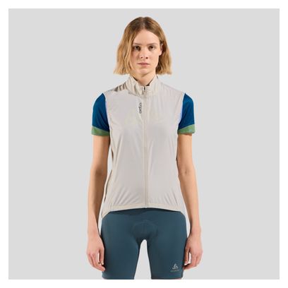 Gilet Coupe-vent Femme Odlo Essentials Gris Clair