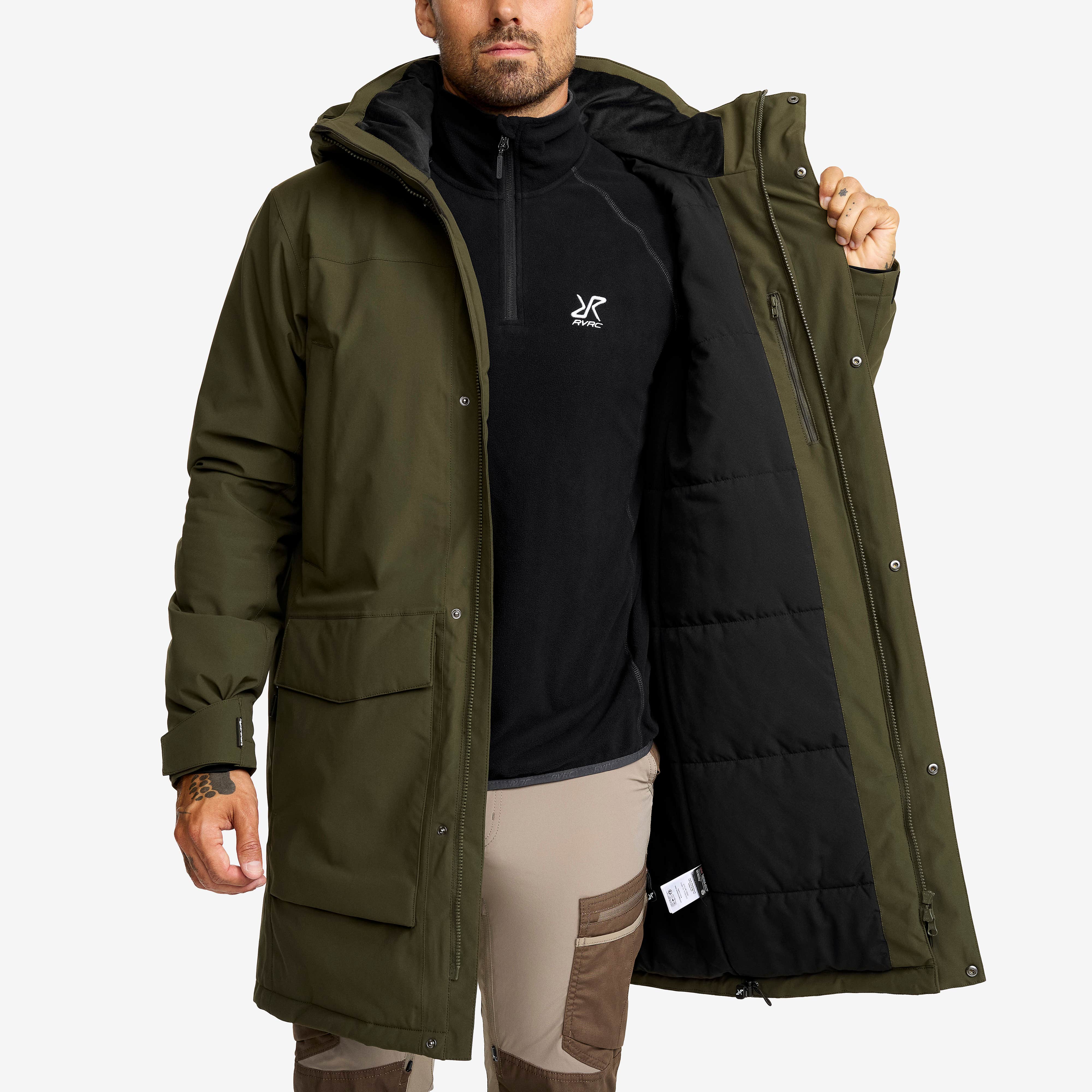 Rhyme 2L Insulated Parka Herre Forest Night