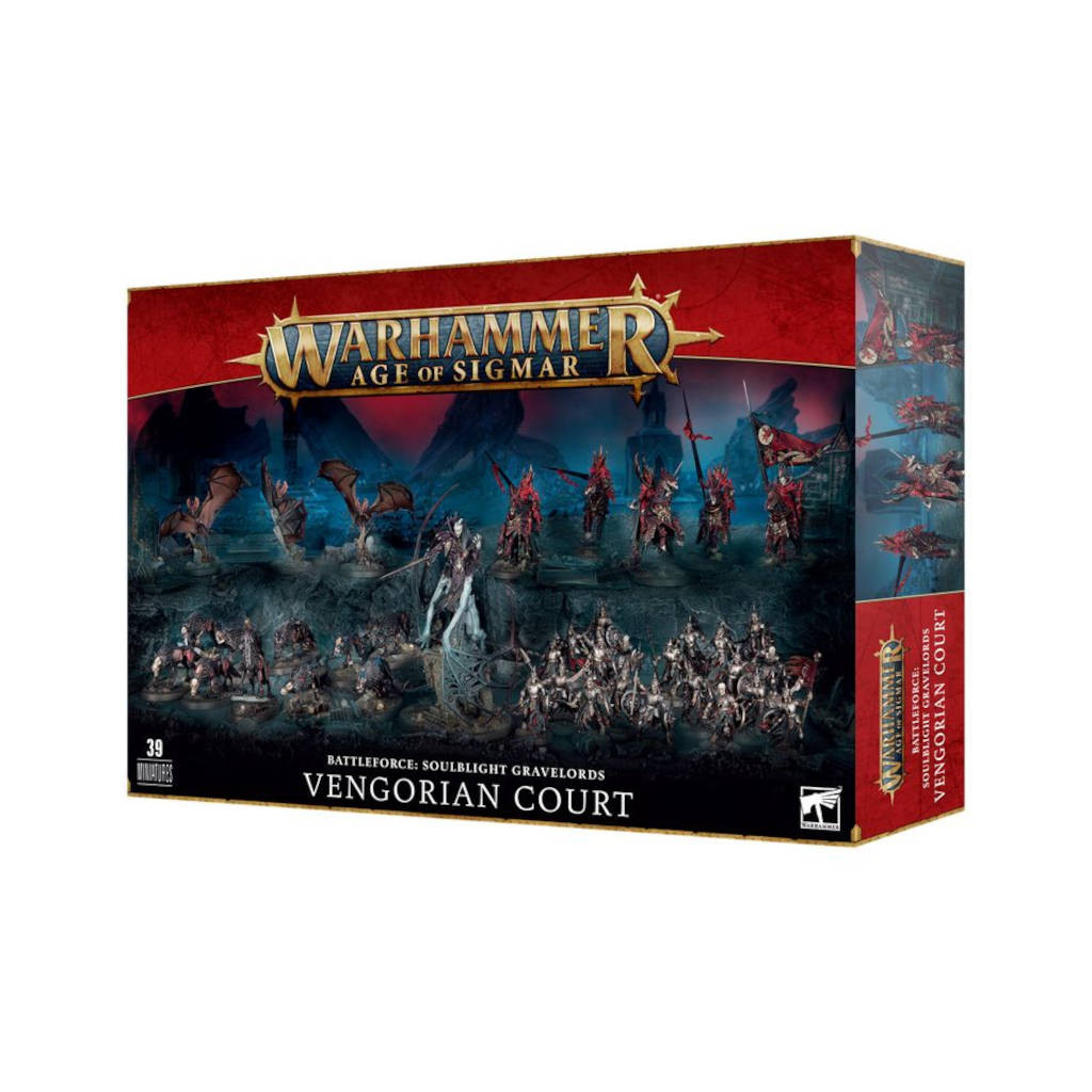 Age of Sigmar : Soulblight Gravelords - Battleforce Vengorian Court