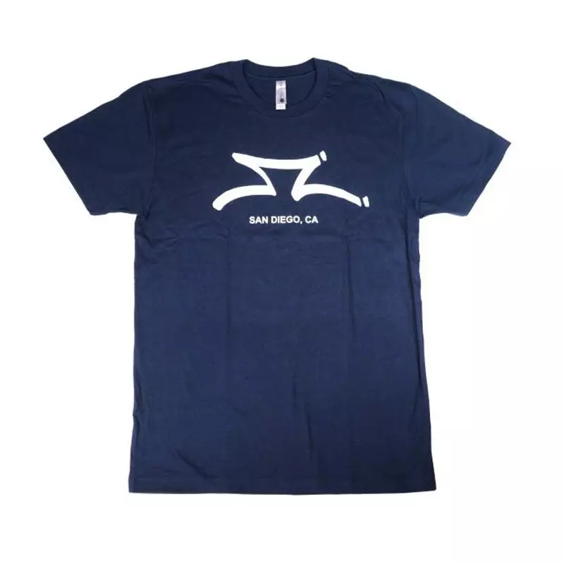 Tee shirt AO SCOOTERS San Diego heather Navy