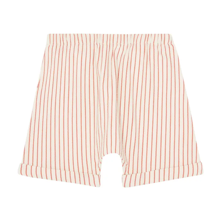 Zhoe & Tobiah Short Rayé Bébé | Rose