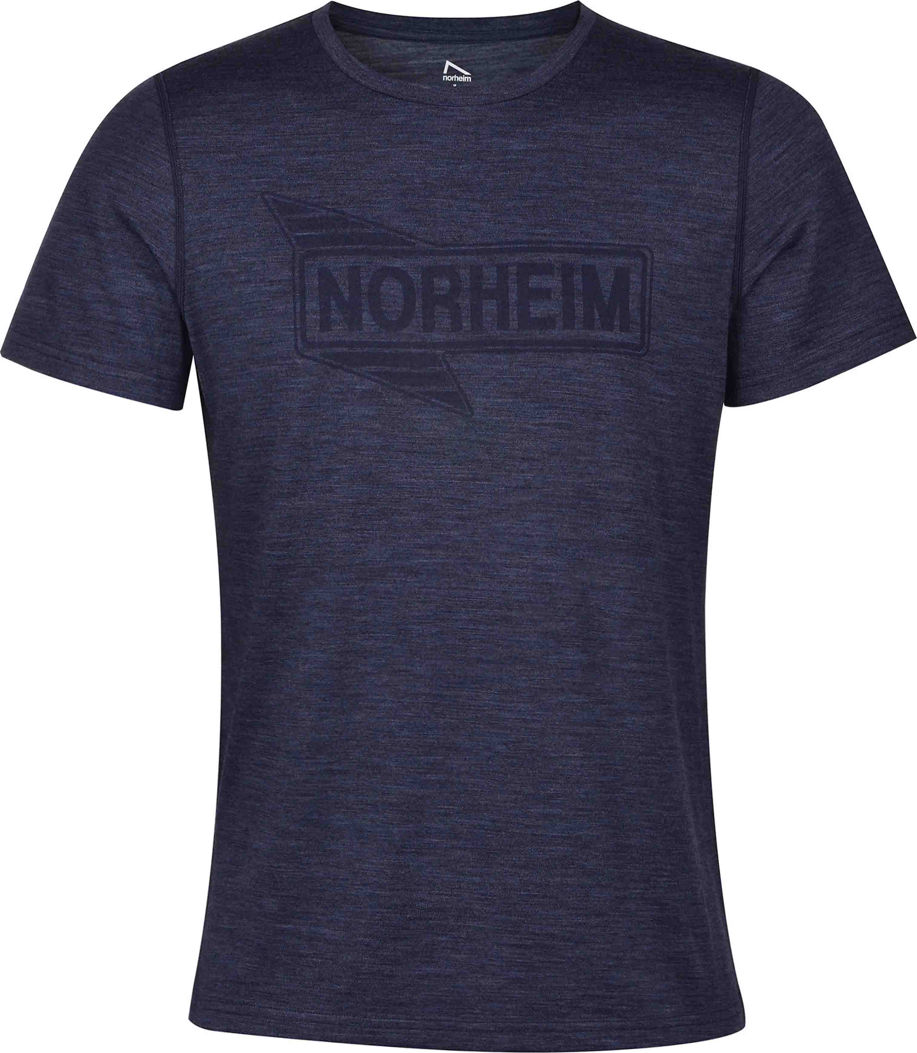 Kolbu Ull Tee Herre Mood Indigo Melange