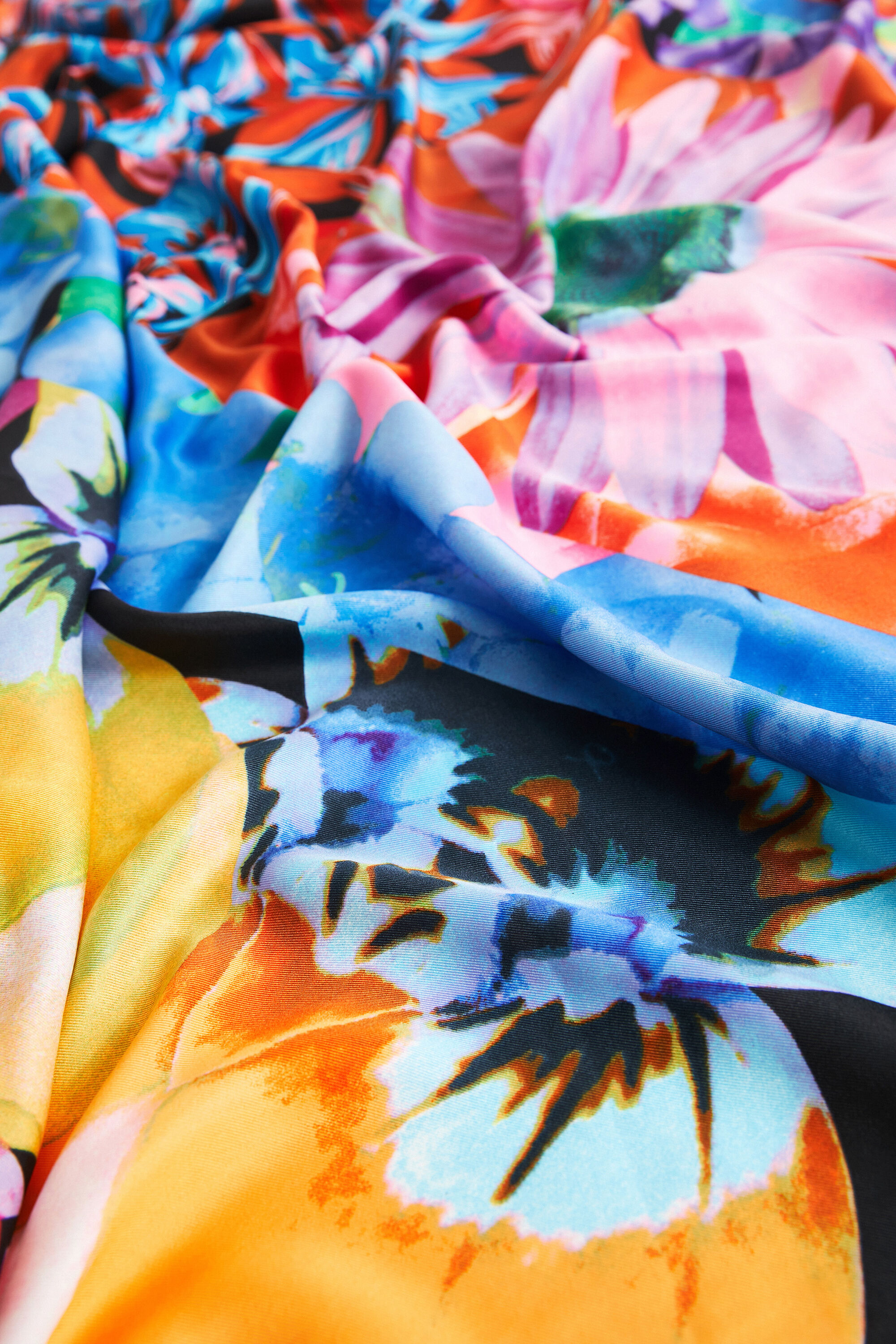 Foulard numérique patchwork